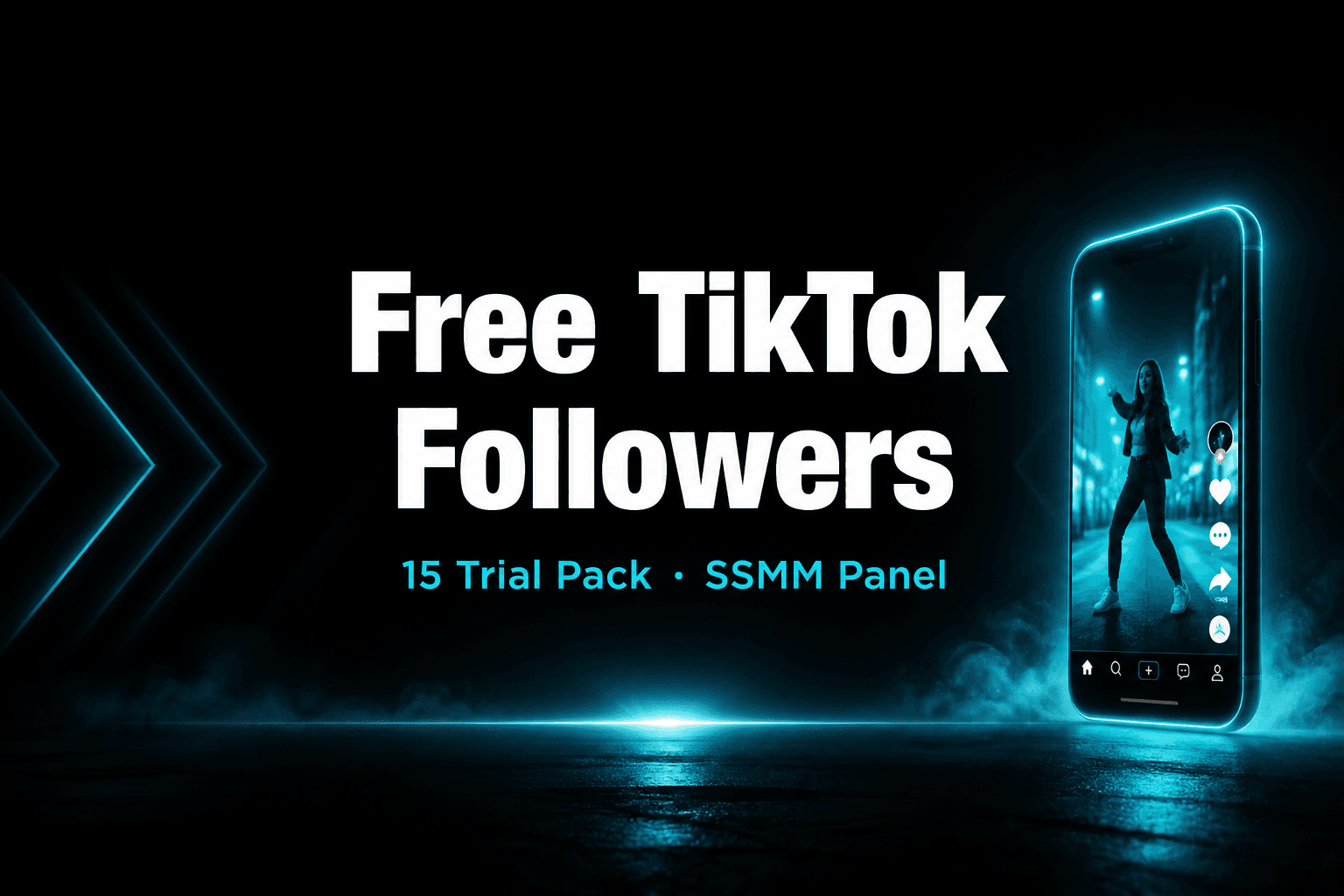 Free TikTok Followers pack cover — 15 followers trial on SSMM Panel